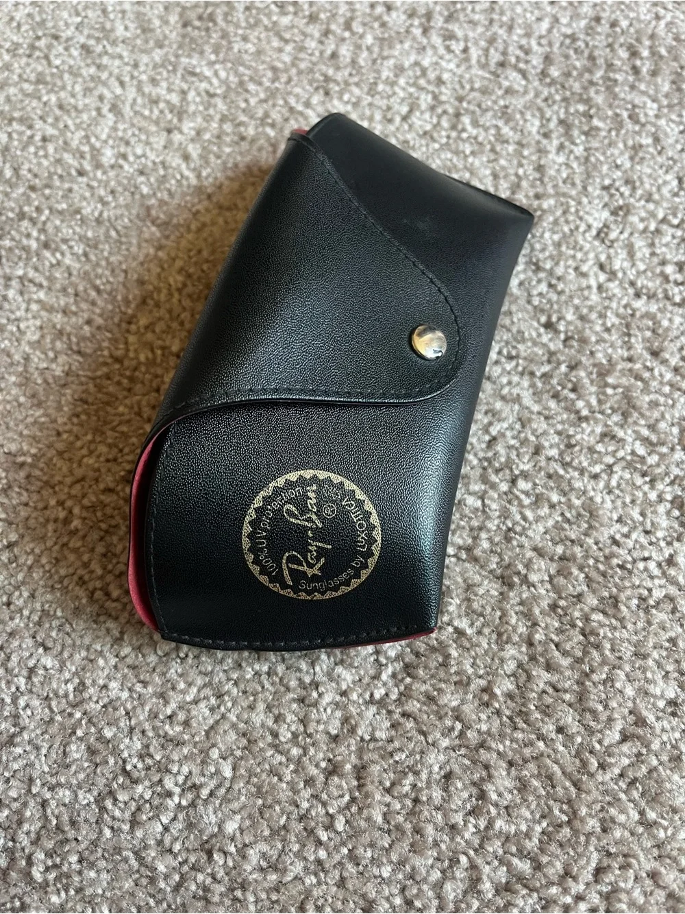 VTG 80’s Ray-Bans Sunglasses Black Soft Case